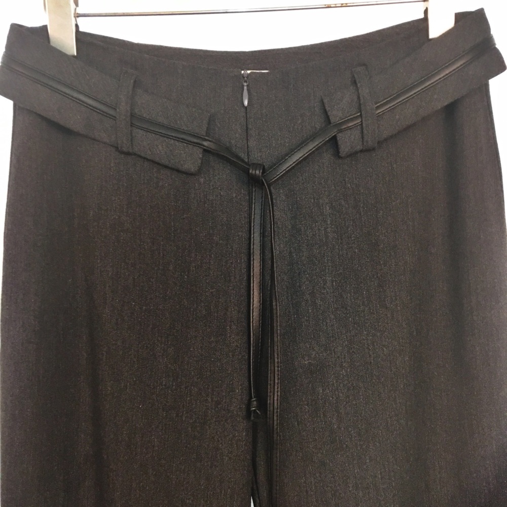 Euc Cache Charcoal Pants With Removable Belt - image 1
